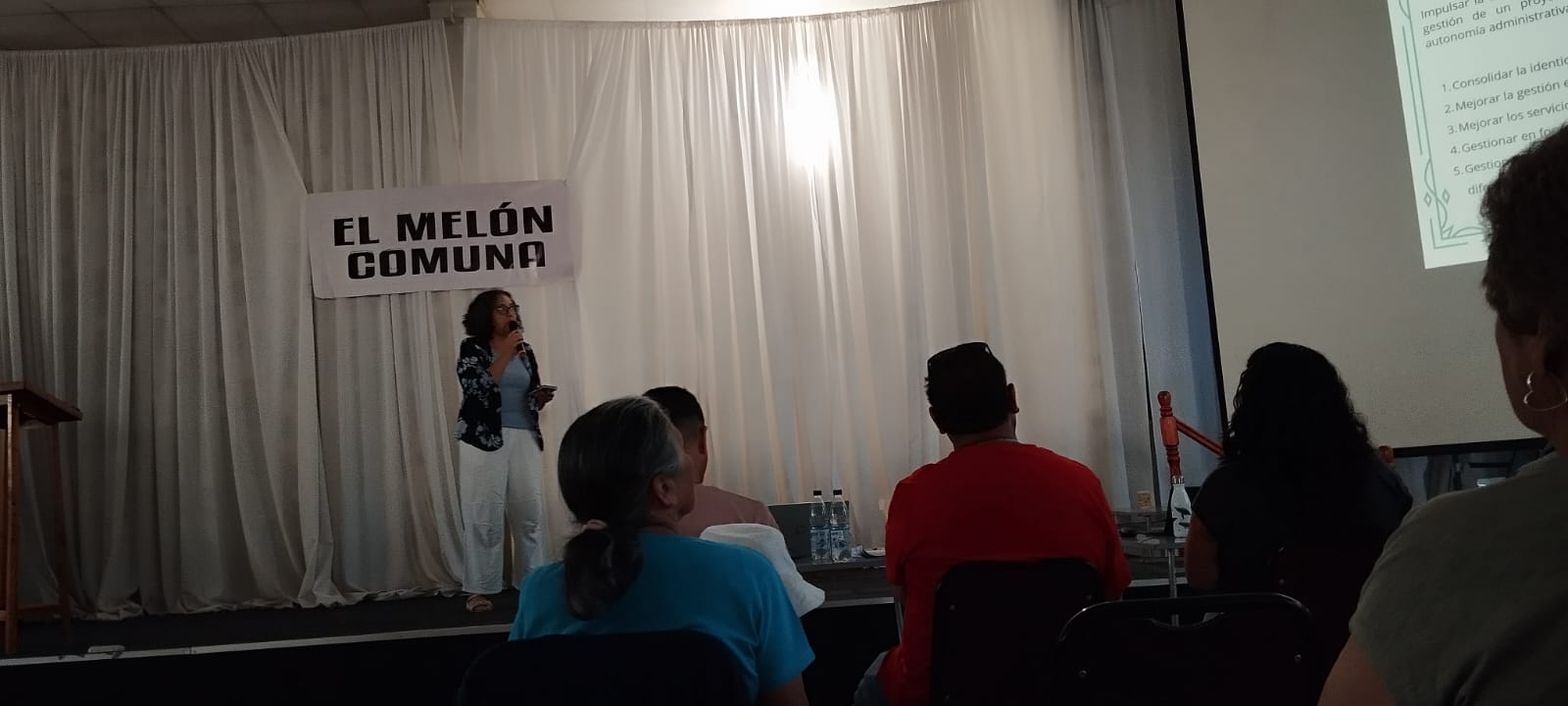 Inicio de Reunión el Melón comuna